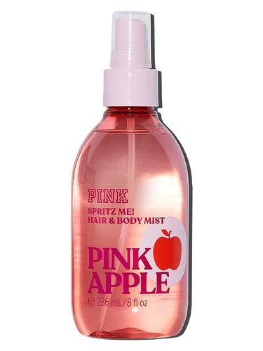 Frasco de Pink Apple Hair and Body Mist, de Victoria's Secret