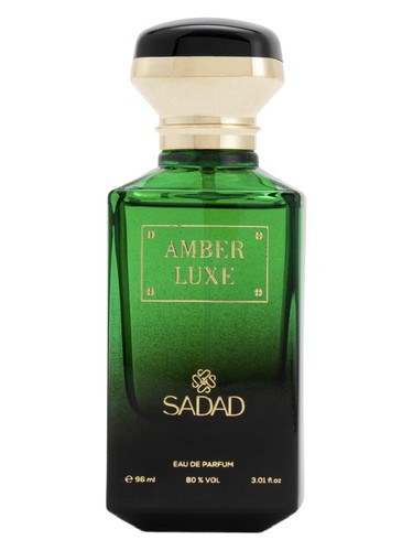 Frasco de Amber Luxe, de Sadad Perfumes