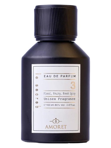 Frasco de No.3 Le Secret, de Amoret