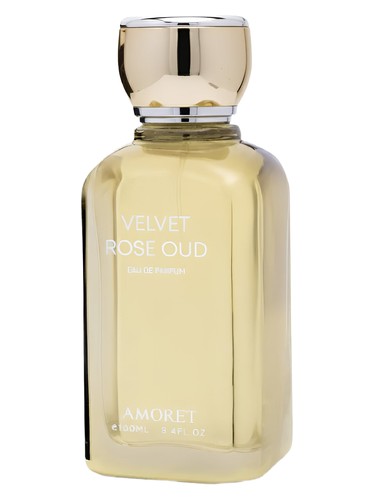 Frasco de Velvet Rose Oud, de Amoret