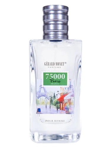 Frasco de Paris 75000, de Gerard Monet Parfums
