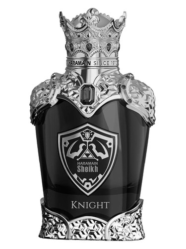 Frasco de Sheikh Knight, de Al Haramain Perfumes