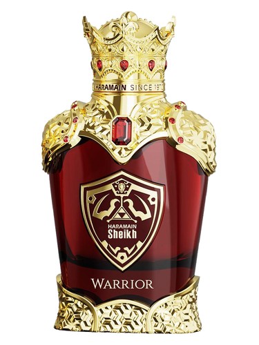 Frasco de Sheikh Warrior, de Al Haramain Perfumes