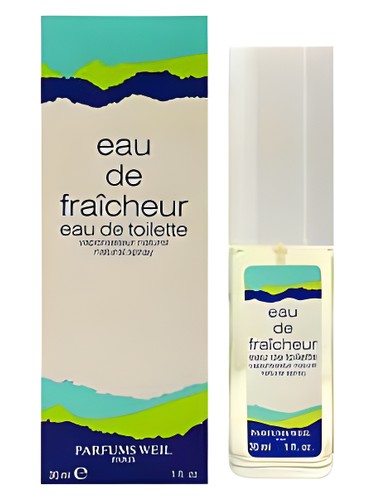 Frasco de Eau de Fraicheur, de Weil