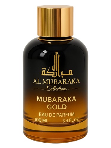 Frasco de Mubaraka Gold, de Al Mubaraka Perfumes