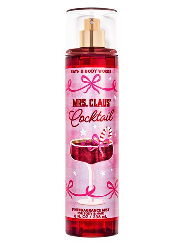 Frasco de Mrs. Claus' Cocktail, de Bath & Body Works