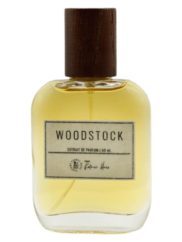Frasco de Woodstock — Parfums Karmic Hues