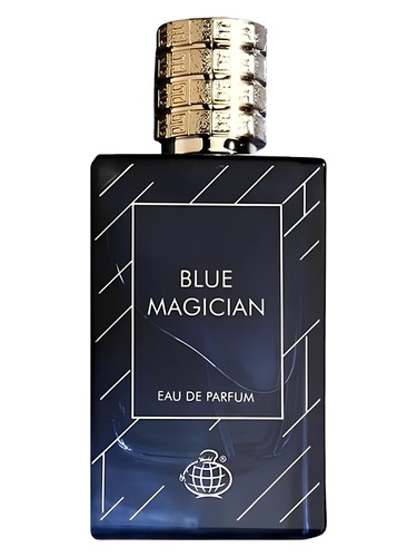 Frasco de Blue Magician, de Fragrance World