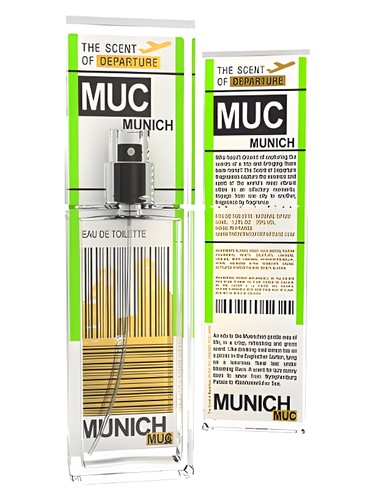 Frasco de Munich MUC, de The Scent of Departure