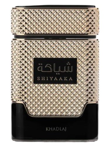 Frasco de Shiyaaka Gold, de Khadlaj Perfumes