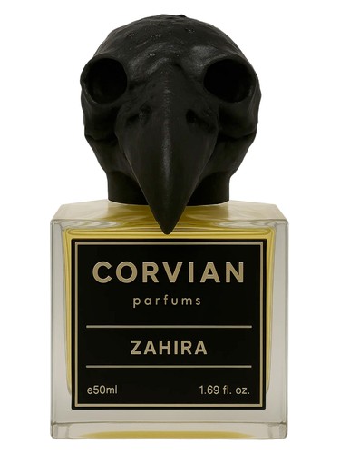 Frasco de Zahira, de Corvian Parfums
