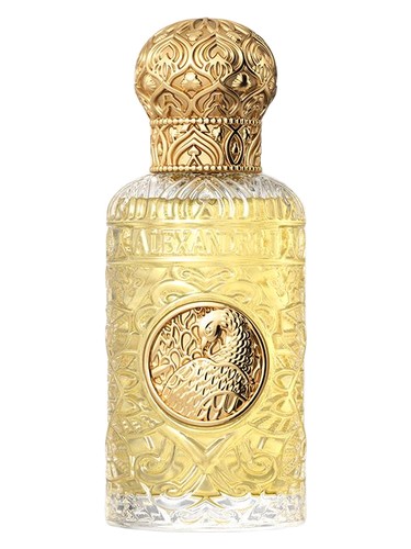 Frasco de Imperial Peacock Perfume Extract, de Alexandre.J