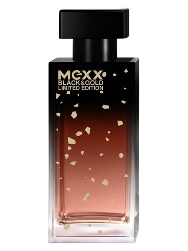 Frasco de Mexx Black & Gold Limited Edition, de Mexx