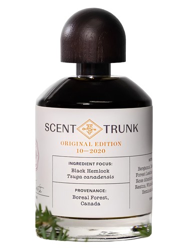 Frasco de Black Hemlock, de Scent Trunk