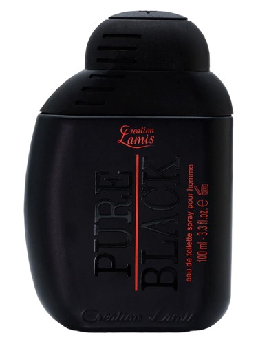 Frasco de Pure Black, de Creation Lamis