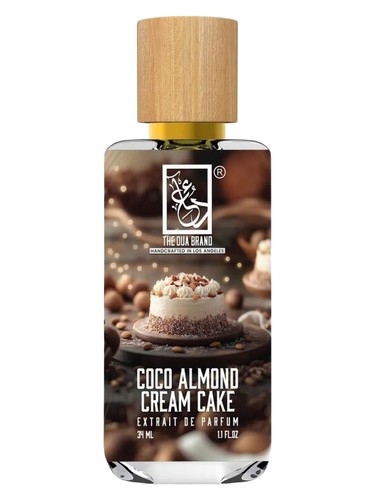 Frasco de Coco Almond Cream Cake, de The Dua Brand