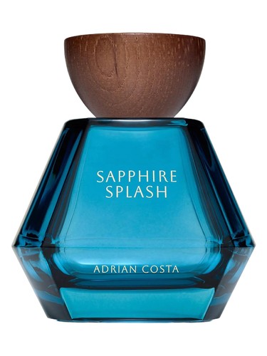 Frasco de Sapphire Splash, de Adrian Costa