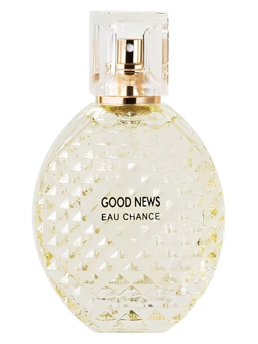 Frasco de GOOD NEWS EAU CHANCE, de Parfums Guy Alari