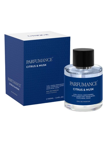 Frasco de Citrus & Musk, de Unique Art Parfum