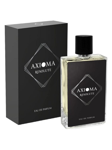 Frasco de AXIOMA RESOLUTE, de Unique Art Parfum
