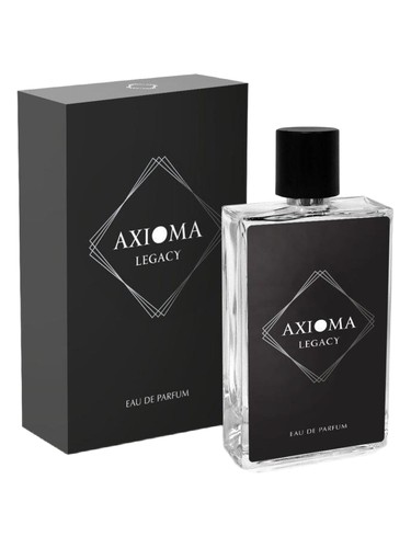 Frasco de AXIOMA LEGACY, de Unique Art Parfum