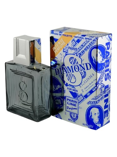 Frasco de Dollar Diamond, de Paris Line Parfums