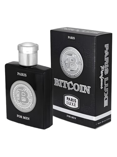 Frasco de Bitcoin, de Paris Line Parfums