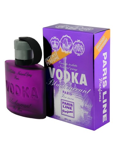 Frasco de Vodka Blackcurrant, de Paris Line Parfums