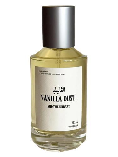 Frasco de Vanilla Dust, and The Library, de Beija Fine Perfumes