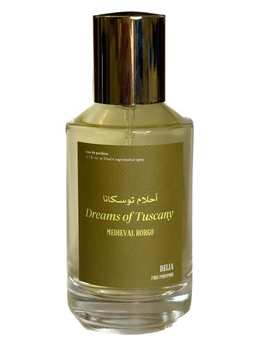 Frasco de Dreams of Tuscany, Medieval Borgo, de Beija Fine Perfumes