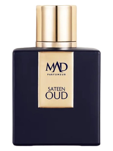 Frasco de Sateen Oud — Mad Parfumeur