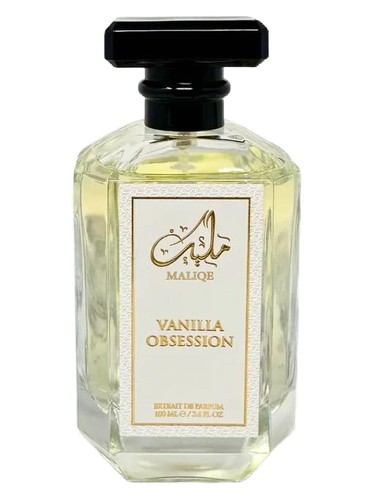Frasco de Vanilla Obsession, de Maliqe