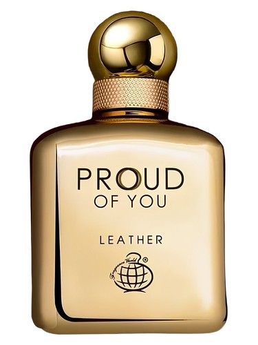 Frasco de Proud of You Leather, de Fragrance World