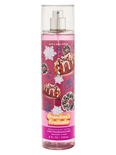 Frasco de Grandma's Fruitcake, de Bath & Body Works