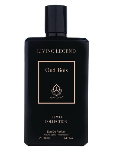 Frasco de Living Legend G Two Oud Bois, de Bellissimo Perfumes