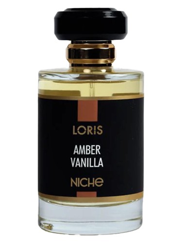 Frasco de Amber Vanilla, de Loris Parfum