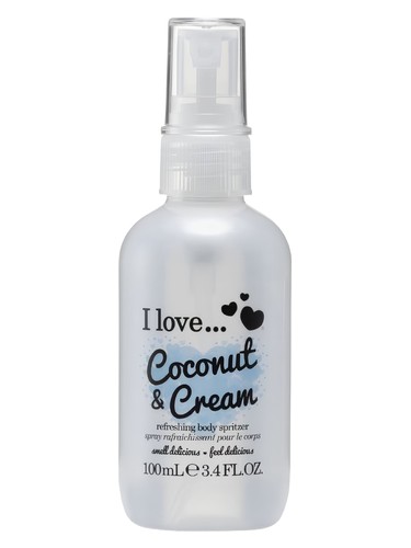 Frasco de I Love... Coconut & Cream, de I LOVE