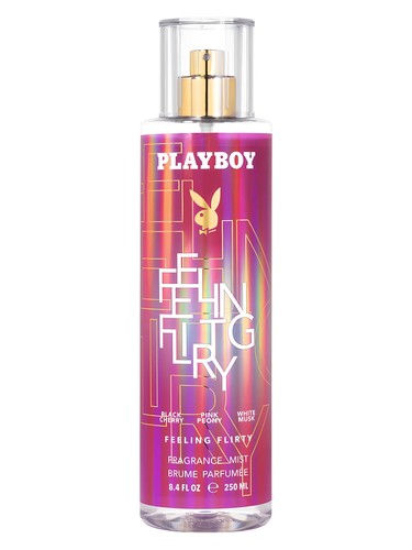 Frasco de Feeling Flirty Body Mist, de Playboy