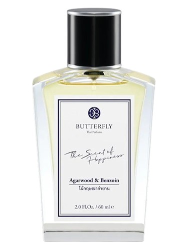 Frasco de Agarwood & Benzoin — Butterfly Thai Perfume