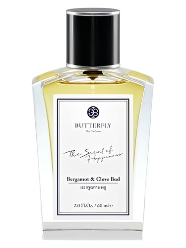 Frasco de Bergamot & Clove Bud — Butterfly Thai Perfume