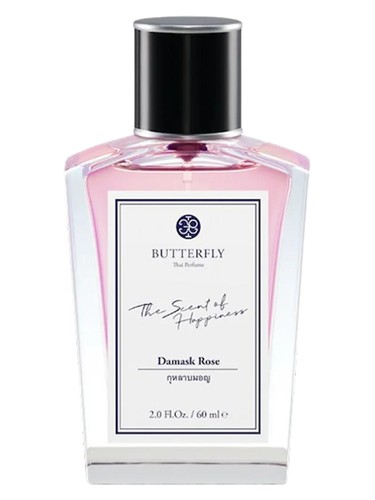 Frasco de Damask Rose, de Butterfly Thai Perfume