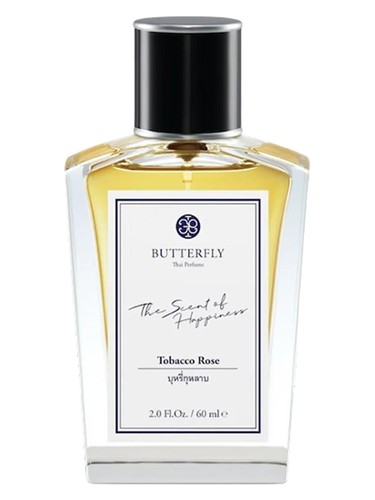 Frasco de Tobacco Rose — Butterfly Thai Perfume