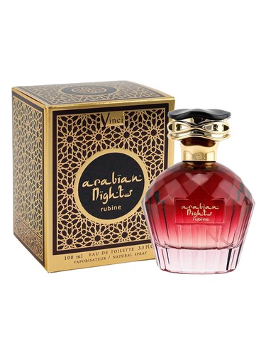 Frasco de Arabian Nights Rubine, de Vinci