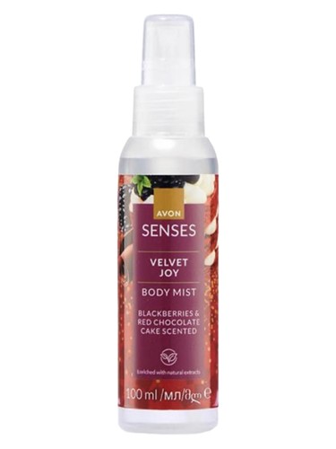 Frasco de Velvet Joy, de Avon