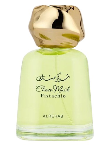 Frasco de Choco Musk Pistachhio, de ALREHAB PERFUMES