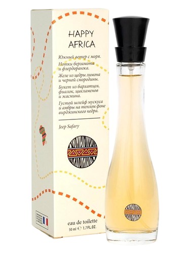 Frasco de Happy Africa, de Iren Adler