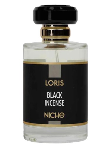 Frasco de Black Incence, de Loris Parfum