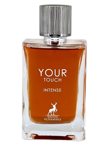 Frasco de Your Touch Intense, de Maison Alhambra