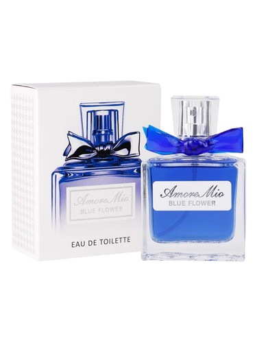 Frasco de Amore Mio Blue Flower, de Iren Adler