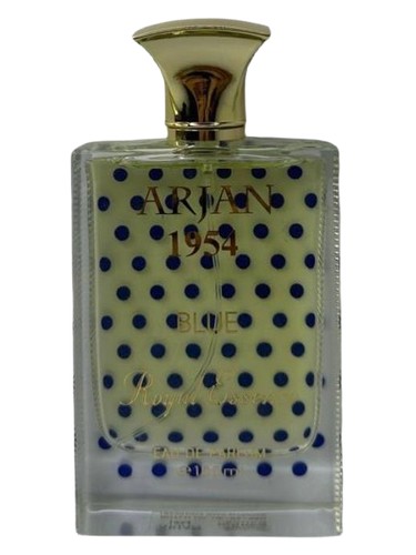 Frasco de Arjan Blue, de Norana Perfumes